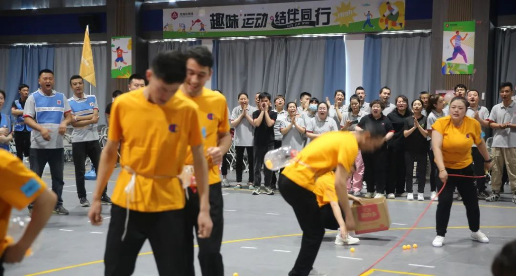 趣味运动结伴同行 | 海博测评物流趣味运动会