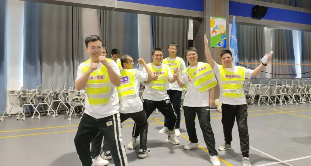 趣味运动结伴同行 | 海博测评物流趣味运动会