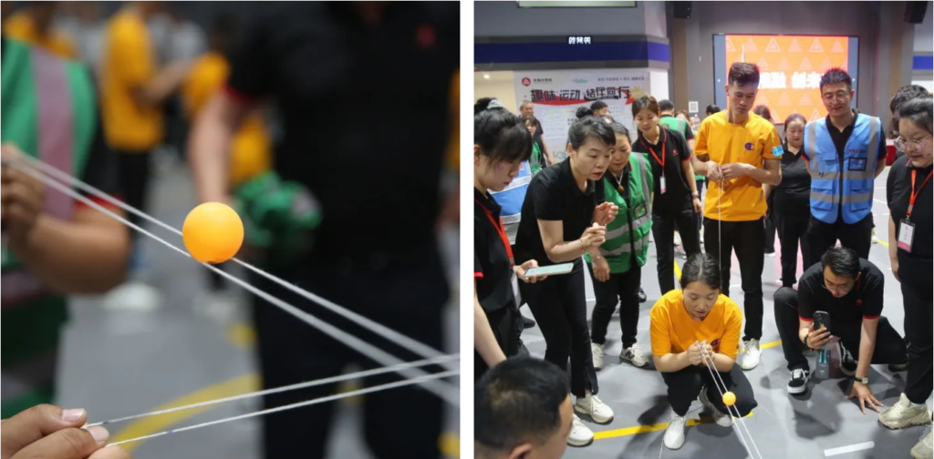 趣味运动结伴同行 | 海博测评物流趣味运动会