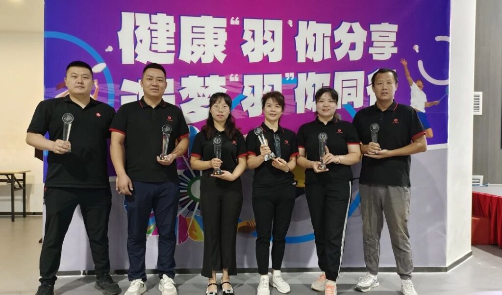 健康“羽”你分享,追梦“羽”你同行——海博测评物流第三届“智慧杯”羽毛球比赛
