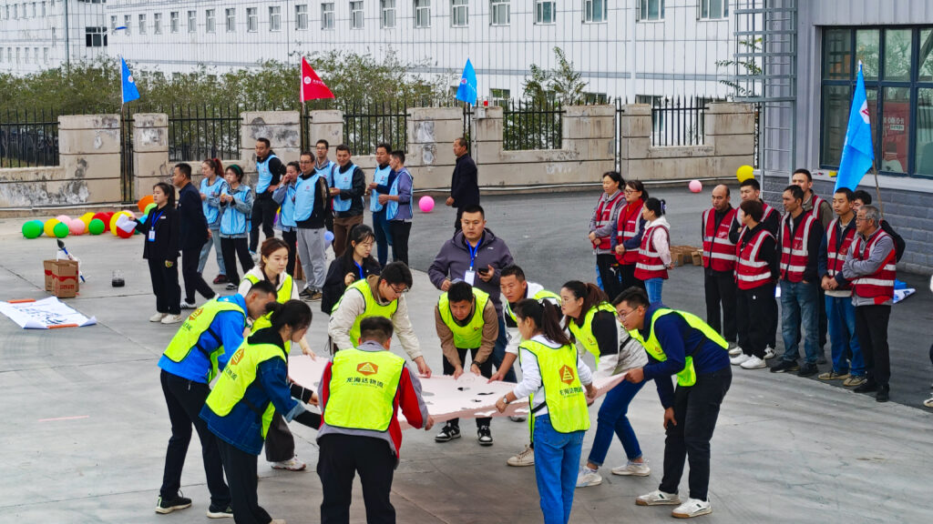 锐意进取 勇毅前行 | 新疆海博测评物流趣味运动会